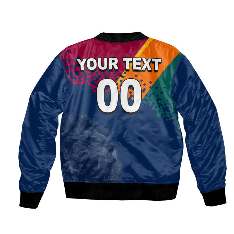 (Custom Personalised And Number) Sri Lanka Cricket Jersey Bomber Jacket