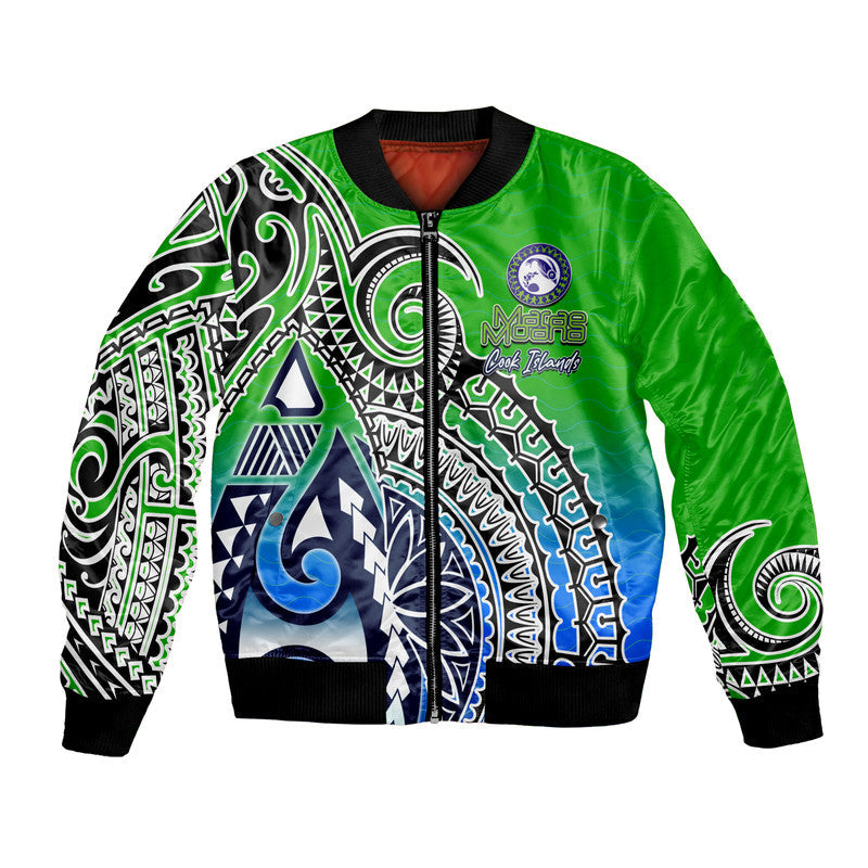 Cook Islands Mitiaro Polynesian Bomber Jacket