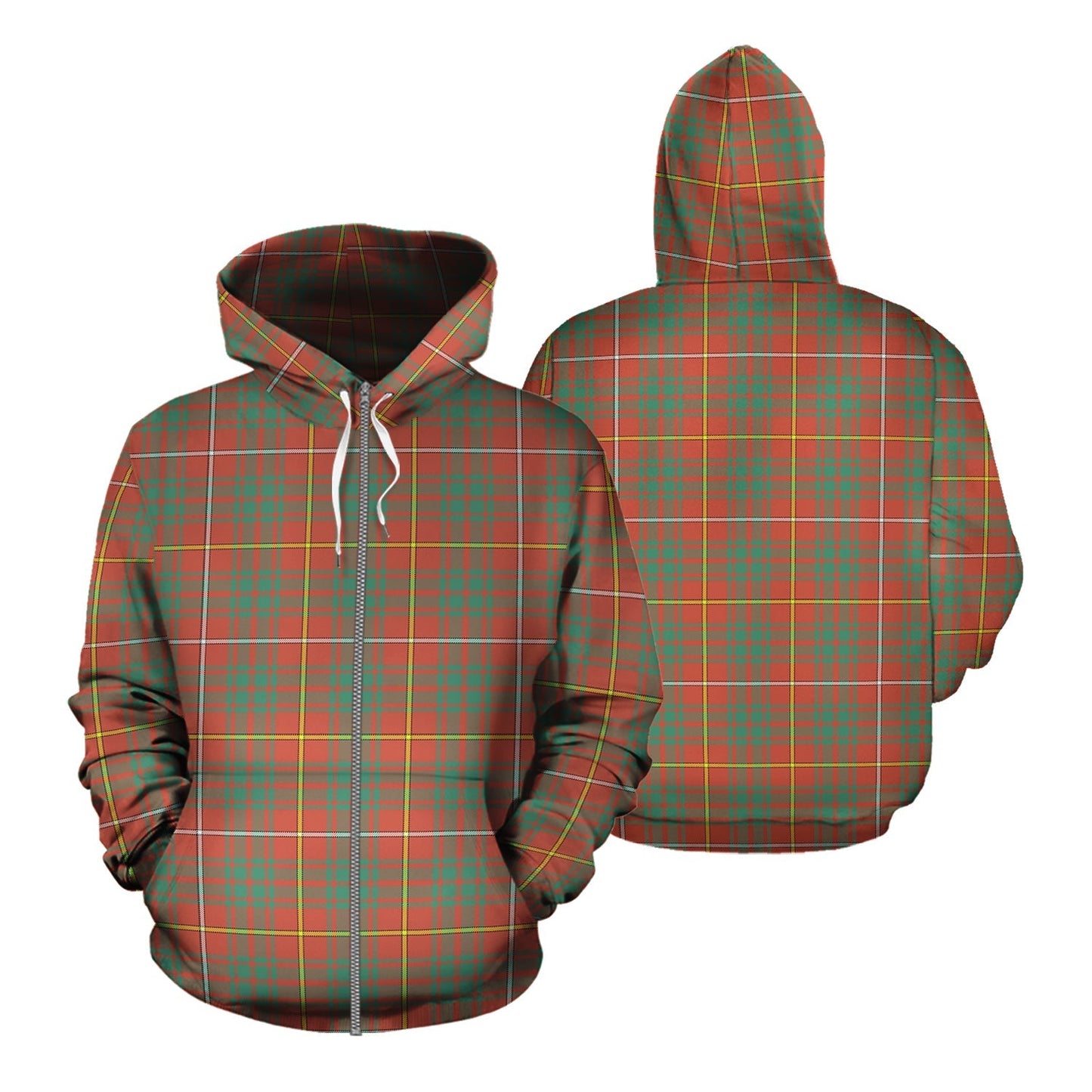 Printivon Bruce Ancient Tartan Hoodie