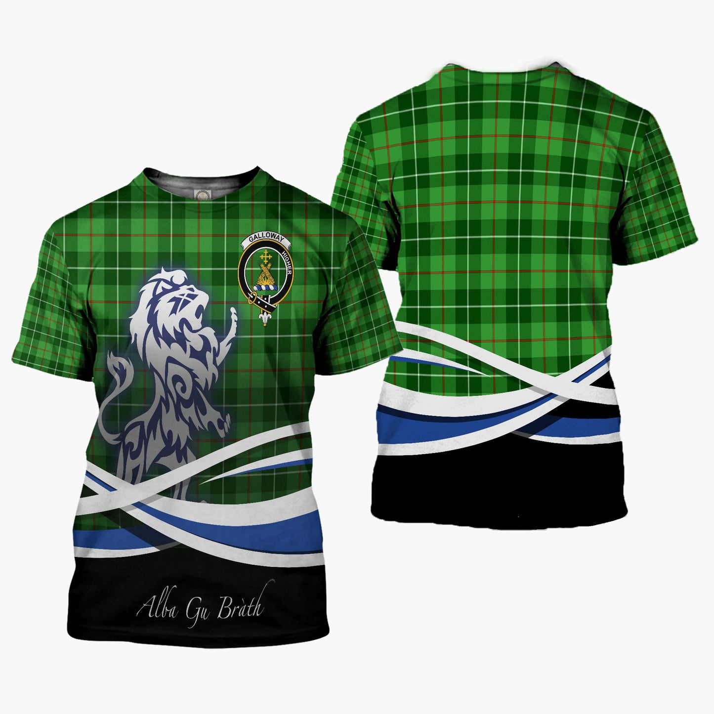 Printivon Galloway Clan Crest Alba Gu Brath T Shirt Scotland Gift