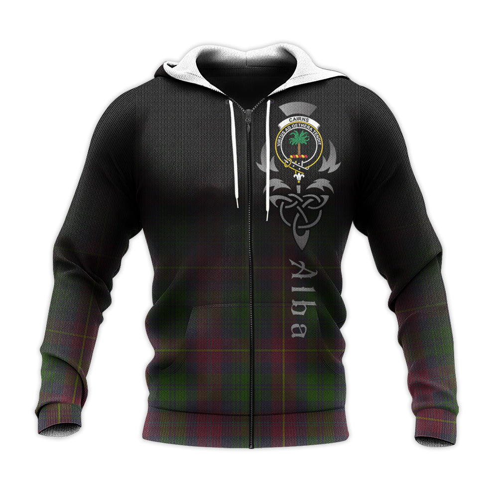 Printivon Cairns Tartan Crest Alba Celtic Hoodie