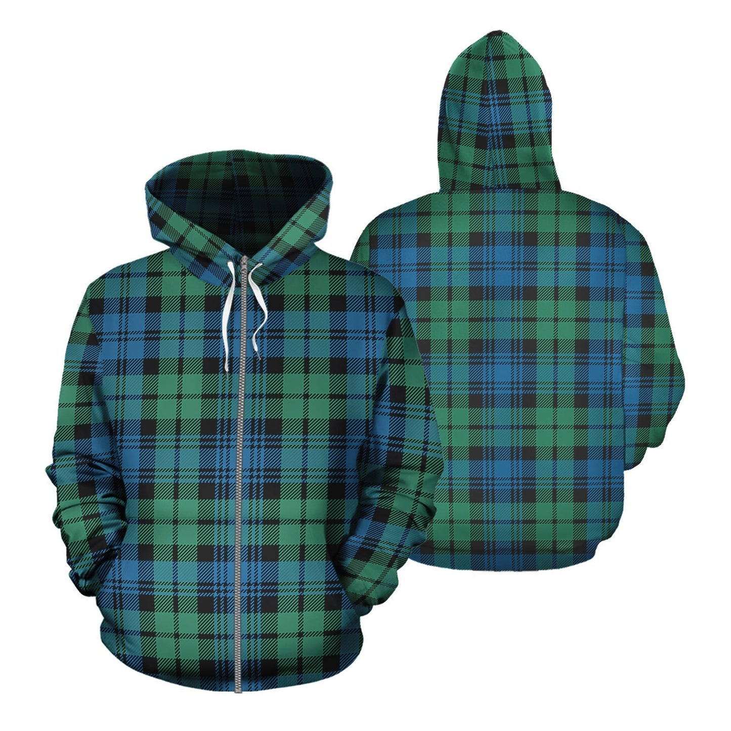 Printivon Campbell Ancient 01 Tartan Hoodie