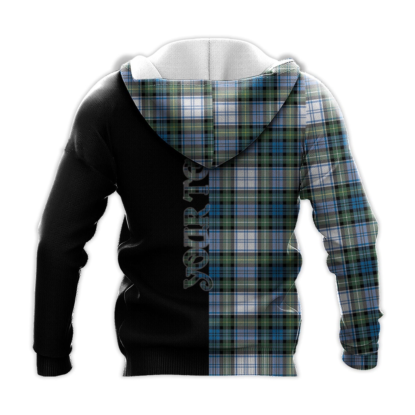 Printivon Campbell Dress Ancient Tartan Personalize Half Hoodie
