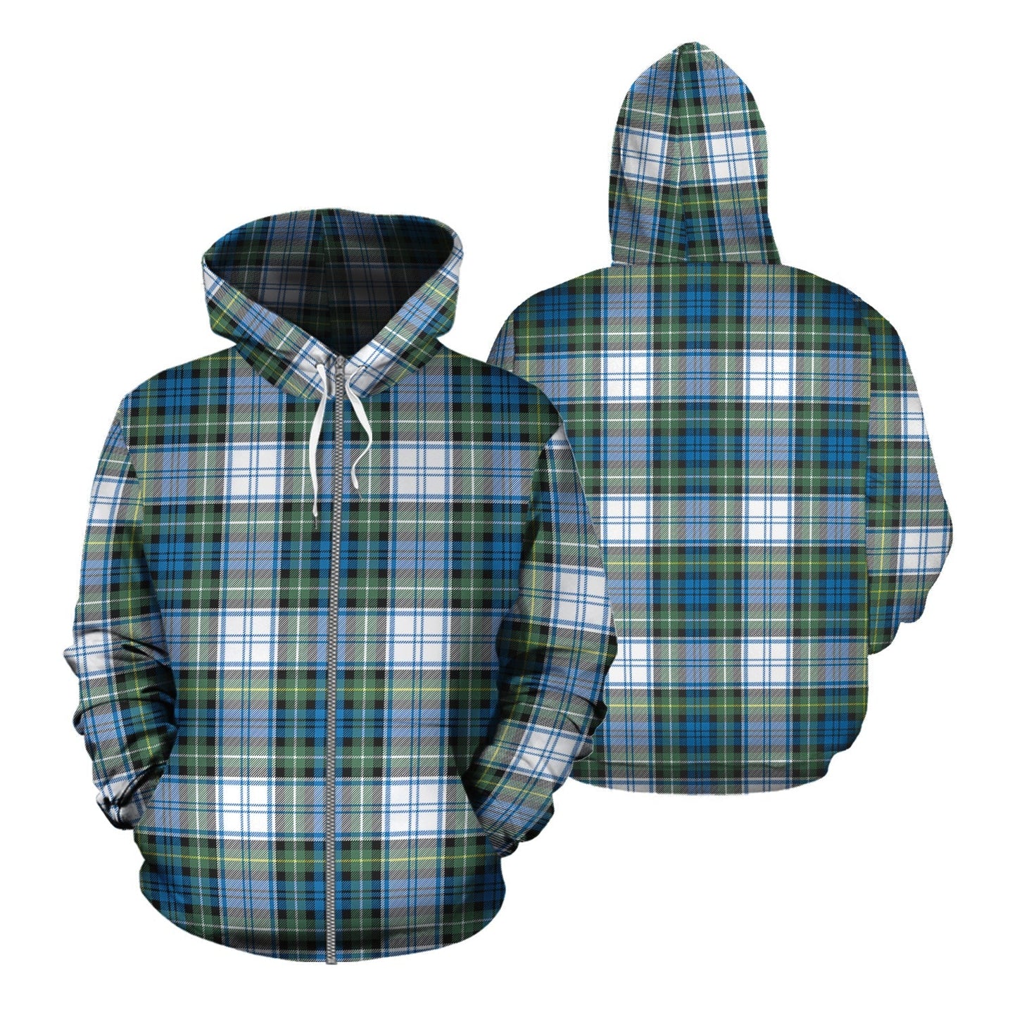 Printivon Campbell Dress Ancient Tartan Hoodie