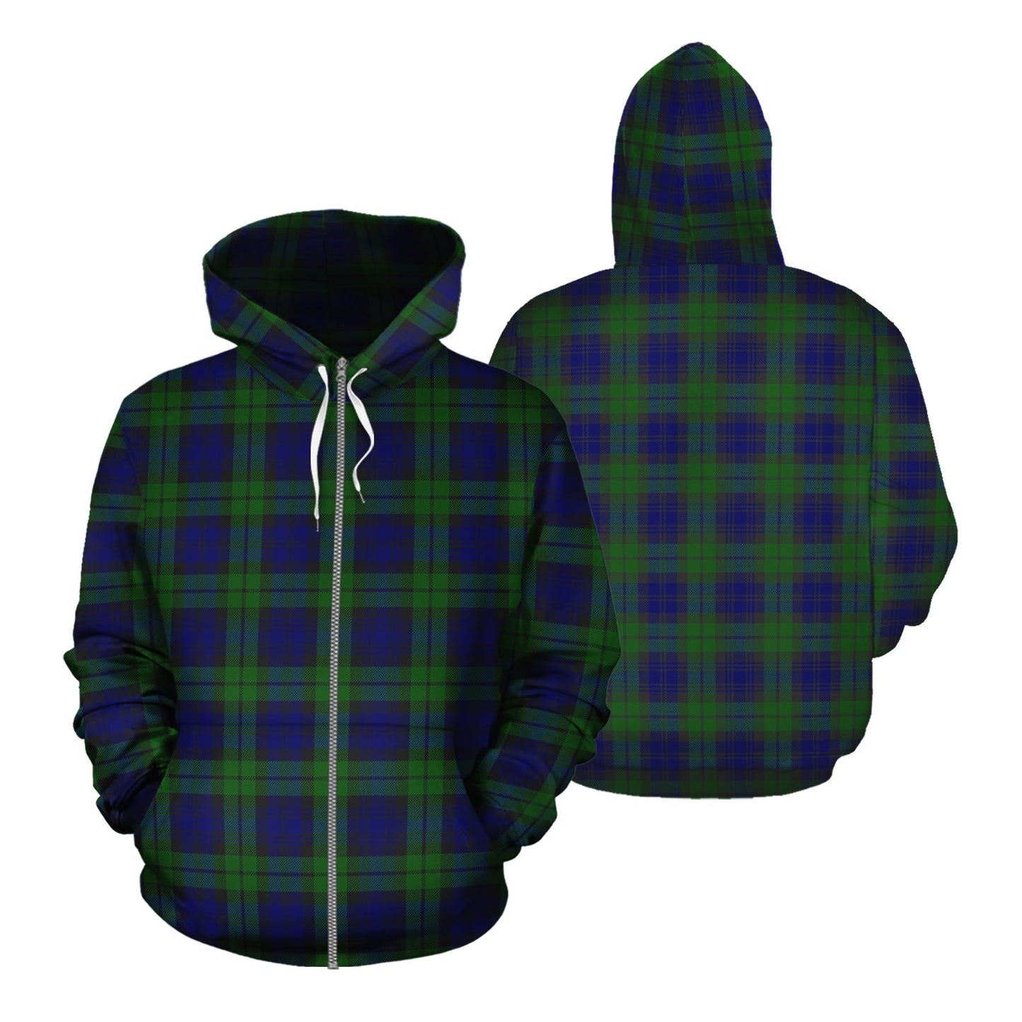 Printivon Campbell Modern Tartan Hoodie