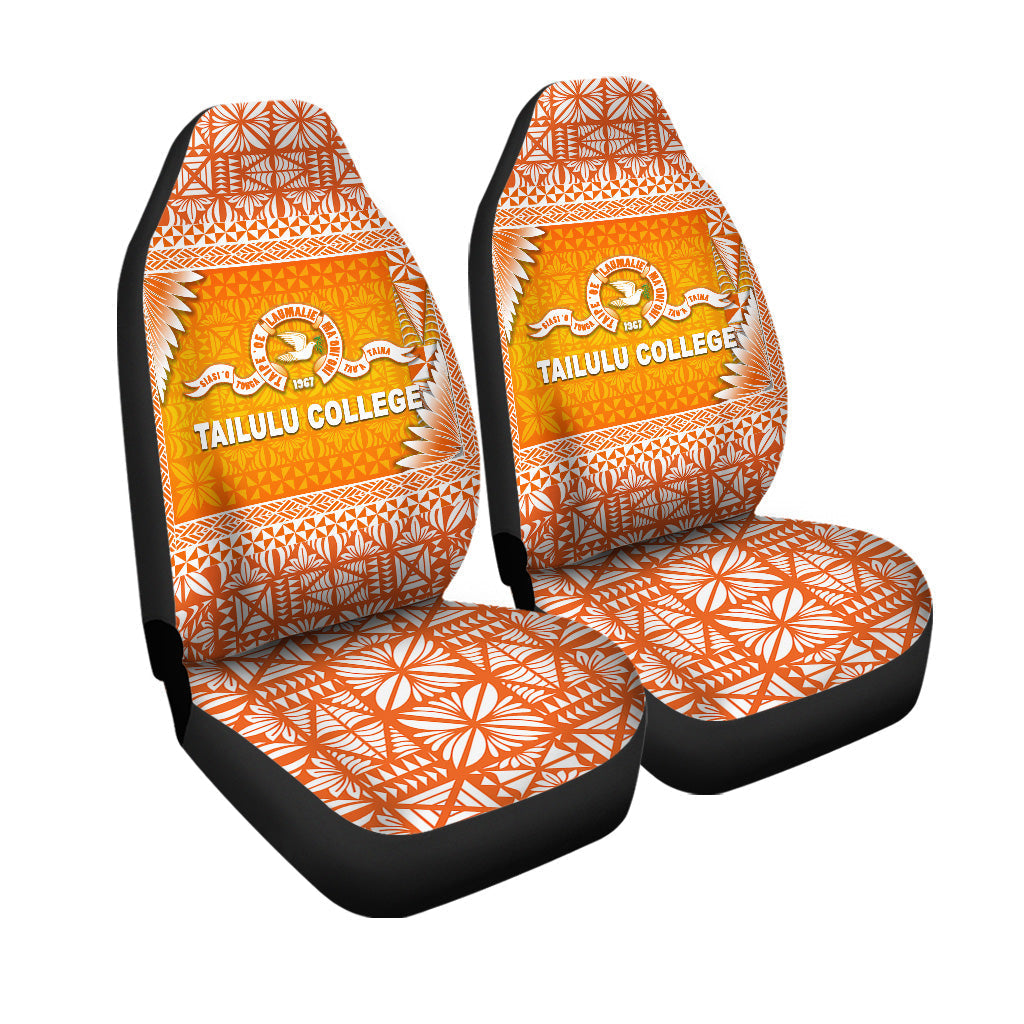 Tonga Tailulu College Car Seat Covers Simplified Version