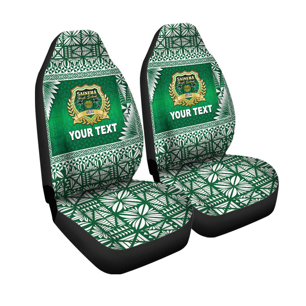 (Custom Personalised) Tonga Saineha High School Car Seat Covers Simplified Version