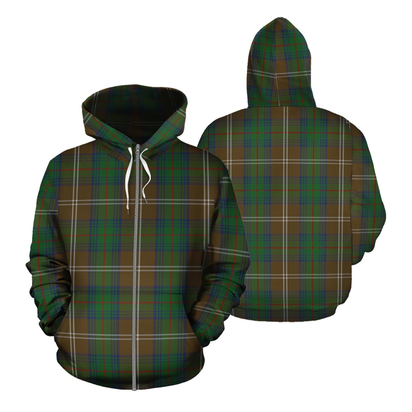 Printivon Chisholm Hunting Tartan Hoodie