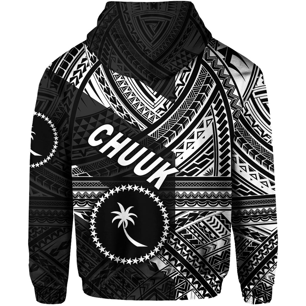 FSM Chuuk Zip Hoodie Original Style Black