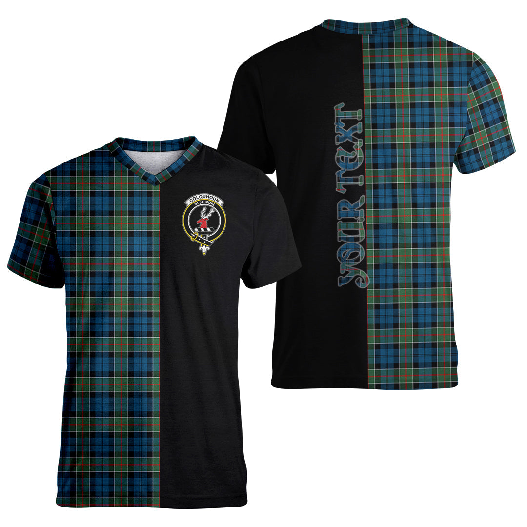 Printivon Colquhoun Ancient Tartan Personalize Half T shirt