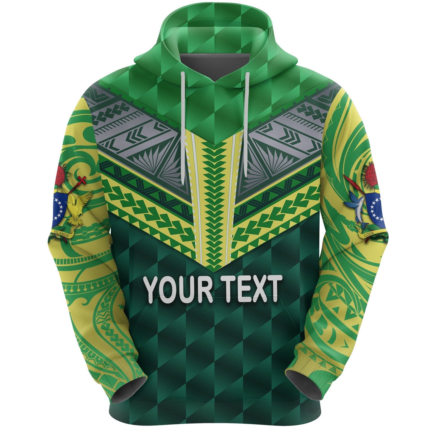 ( Personalised) Cook Islands Rugby Hoodie