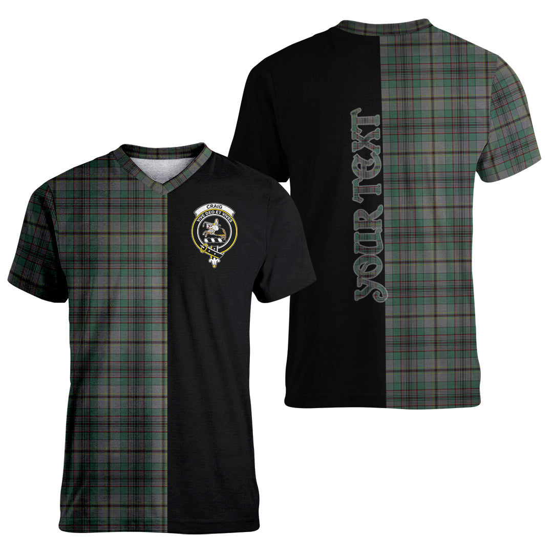 Printivon Craig Tartan Personalize Half T shirt