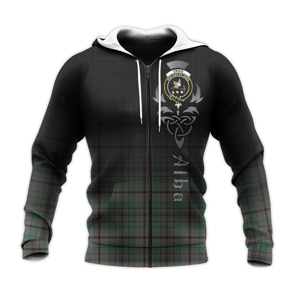Printivon Craig Tartan Crest Alba Celtic Hoodie