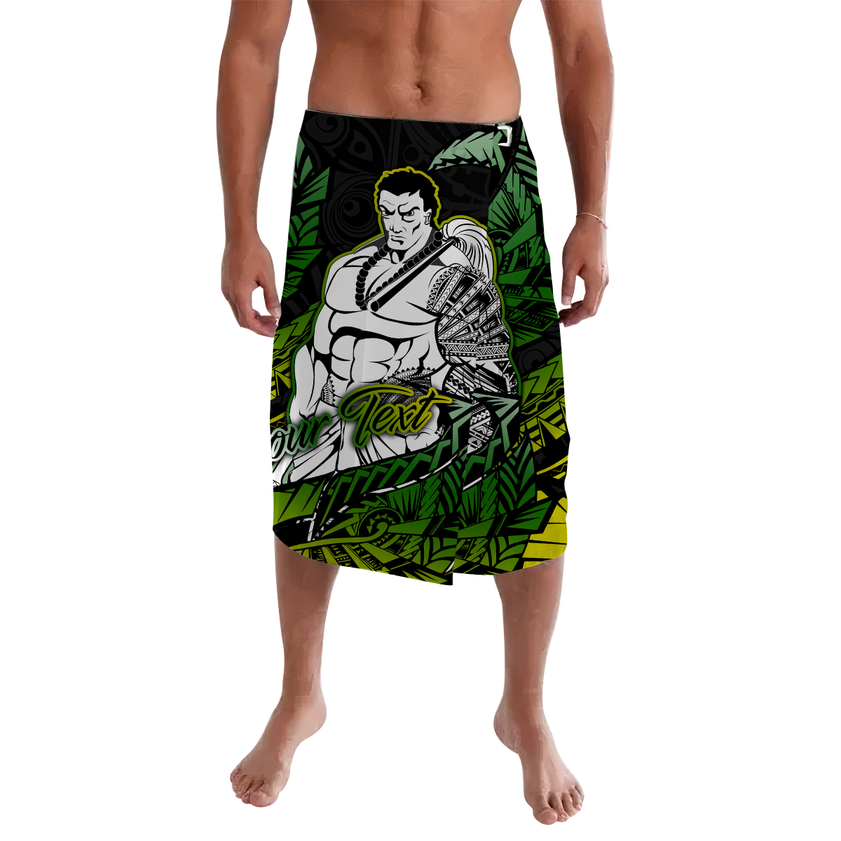 (Custom Personalised) Samoan Warrior Pride Samoa Polynesia Lavalava -