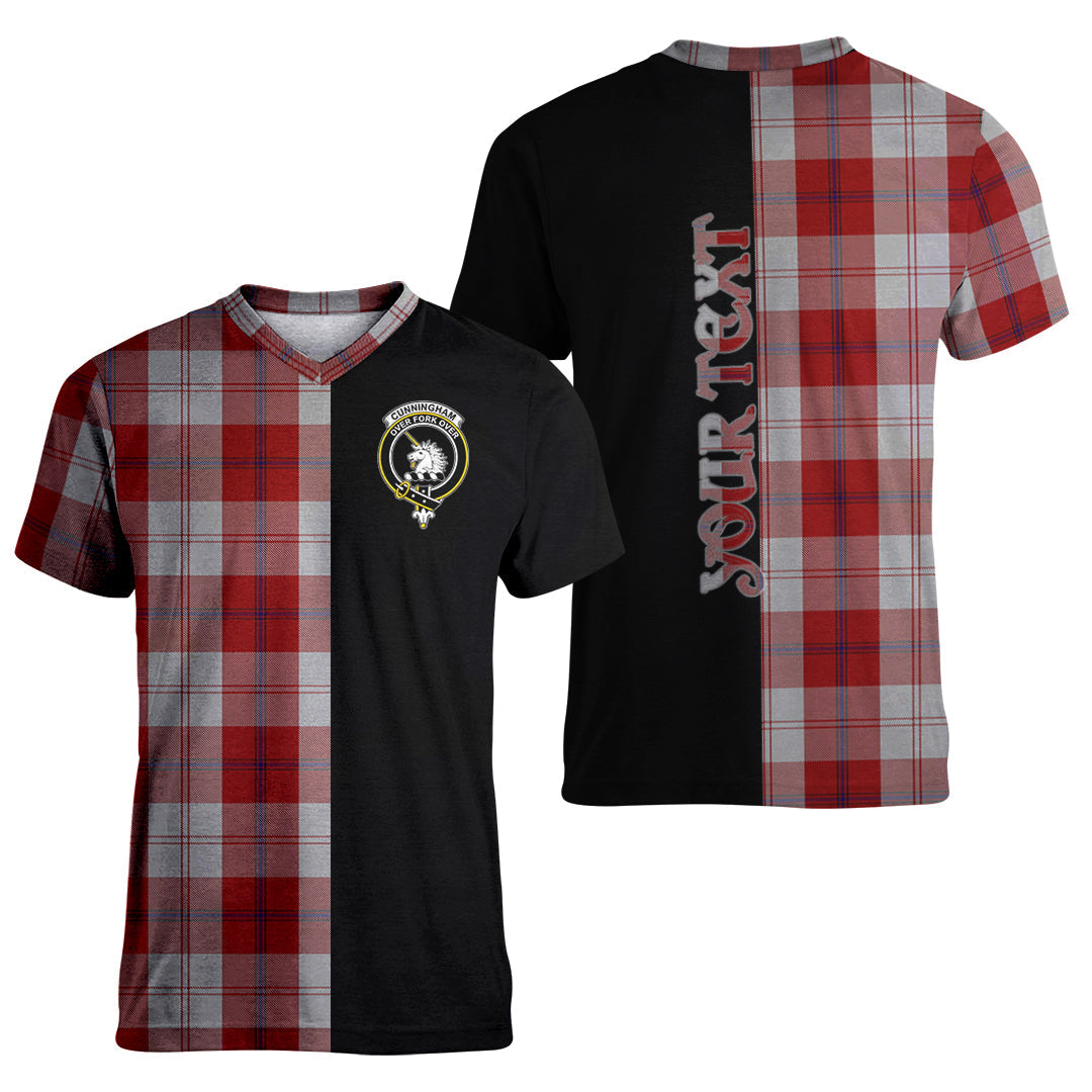 Printivon Cunningham Dress Tartan Personalize Half T shirt