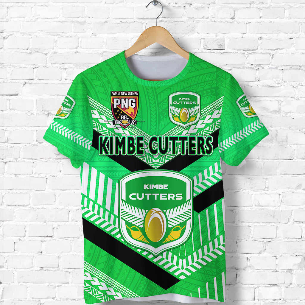 Papua New Guinea Kimbe Cutters T Shirt Rugby - Green