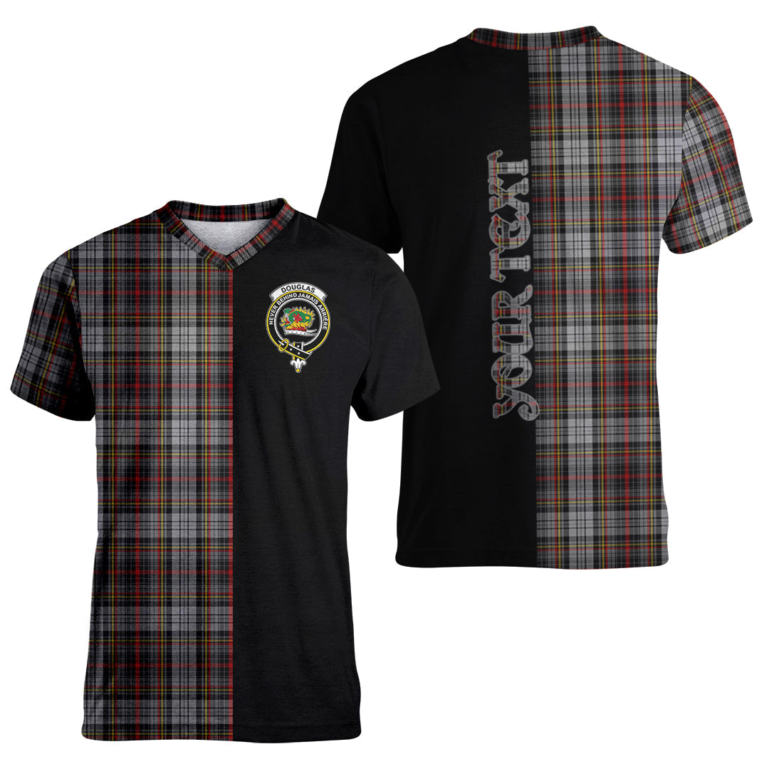 Printivon Douglas Ancient Dress Tartan Personalize Half T shirt