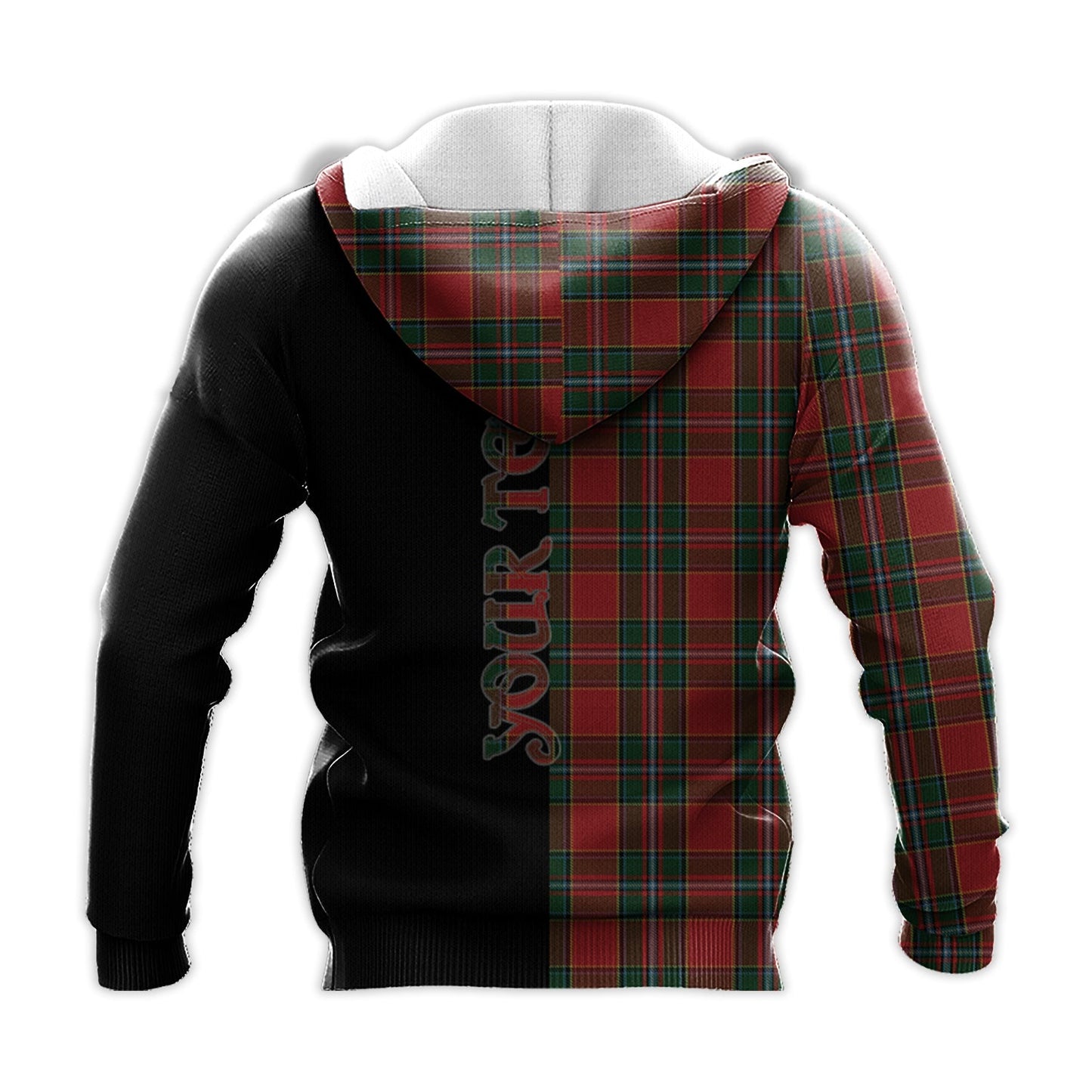 Printivon Drummond Ancient Tartan Personalize Half Hoodie