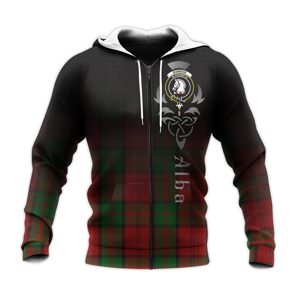 Printivon Dunbar Tartan Crest Alba Celtic Hoodie