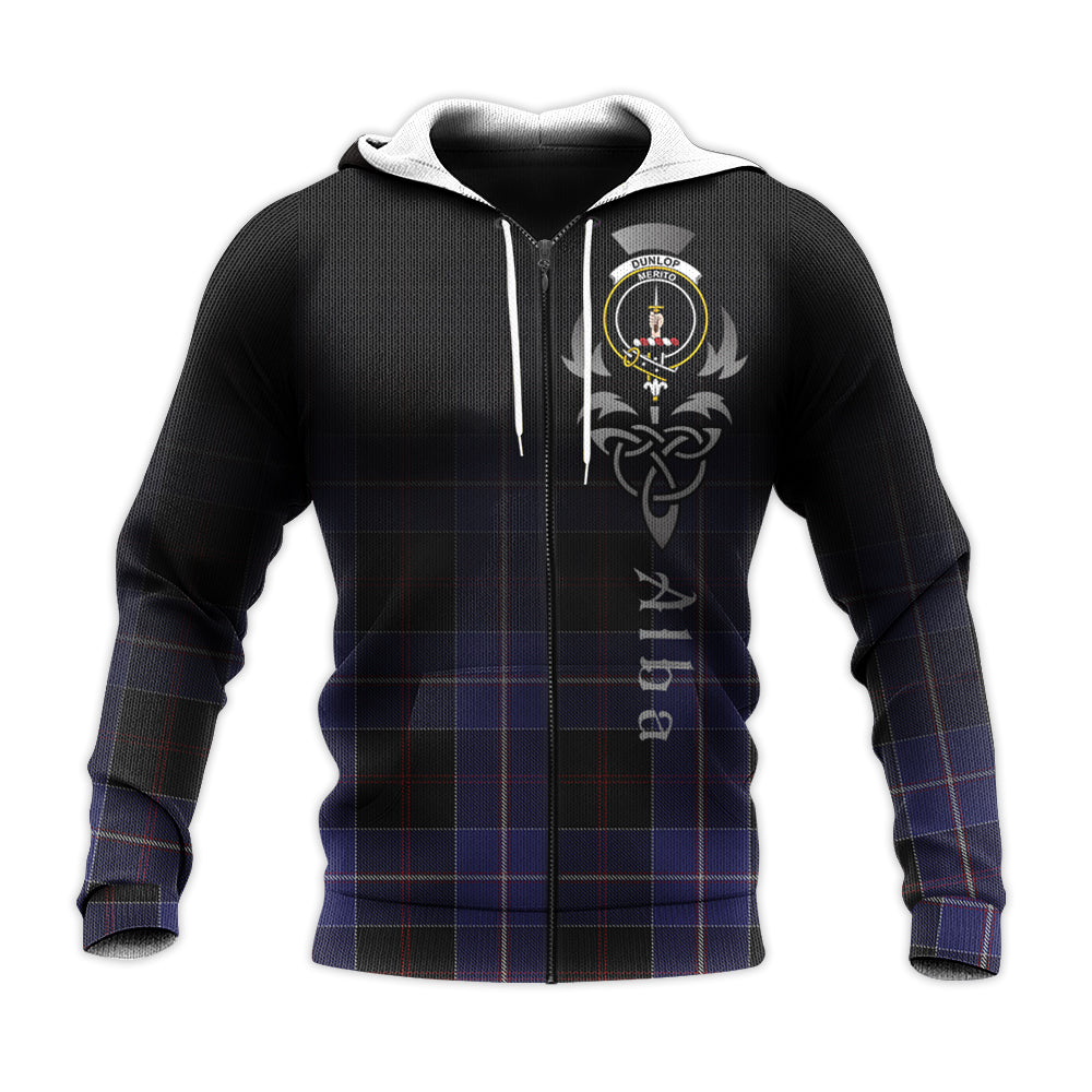 Printivon Dunlop Tartan Crest Alba Celtic Hoodie