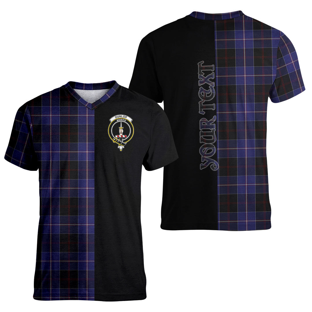Printivon Dunlop Tartan Personalize Half T shirt