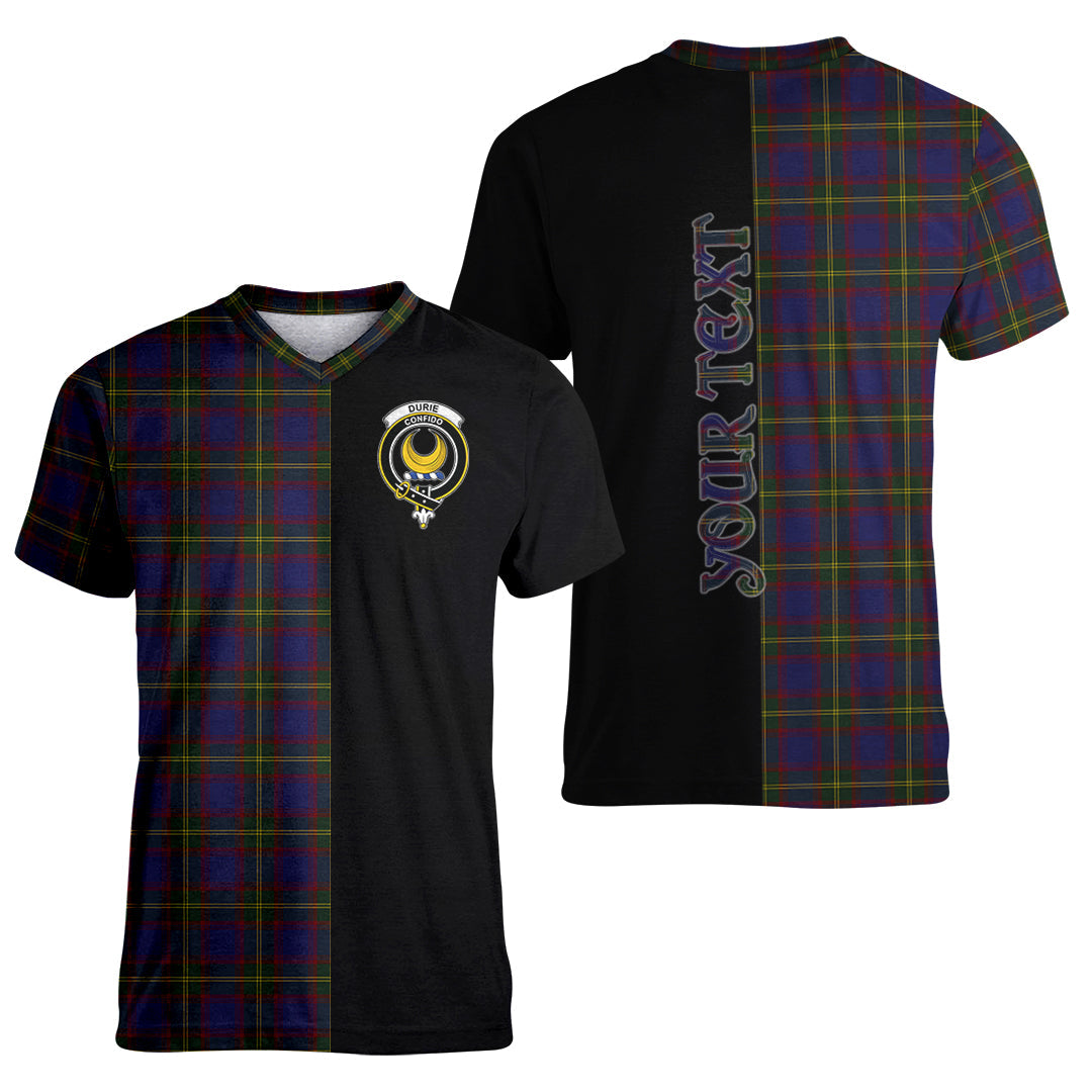 Printivon Durie Tartan Personalize Half T shirt
