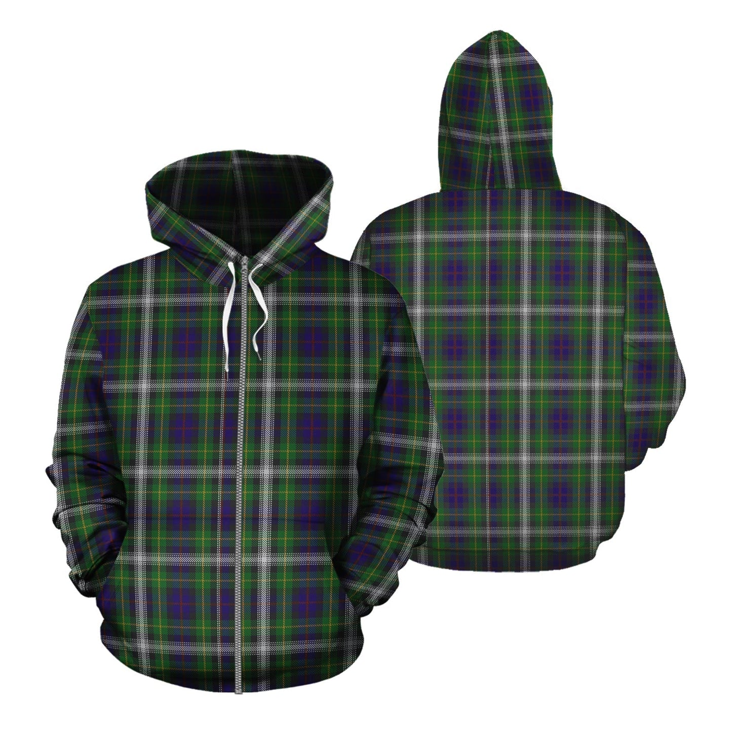 Printivon Farquharson Dress Tartan Hoodie