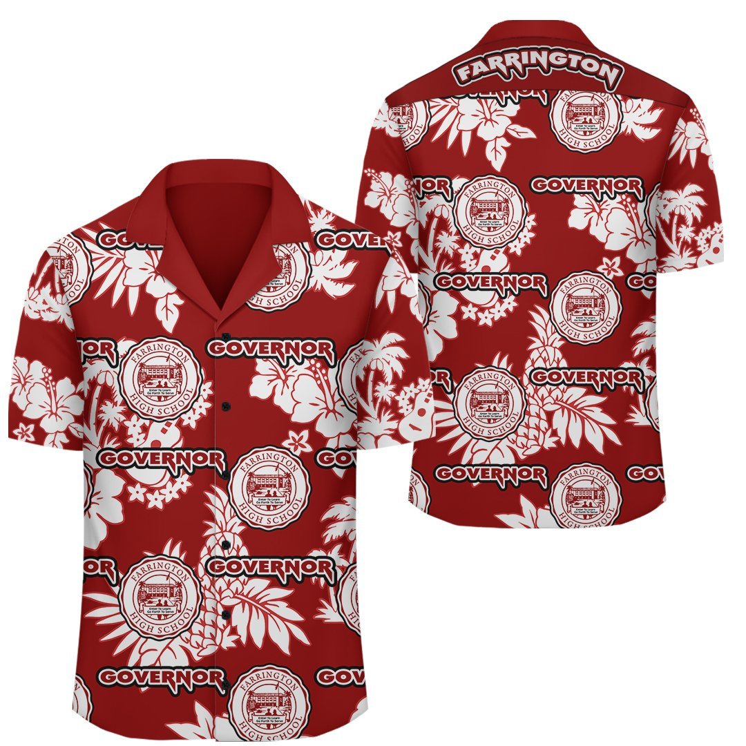 Hawaii Hawaiian Shirt - Farrington High Hawaiian Shirt - AH