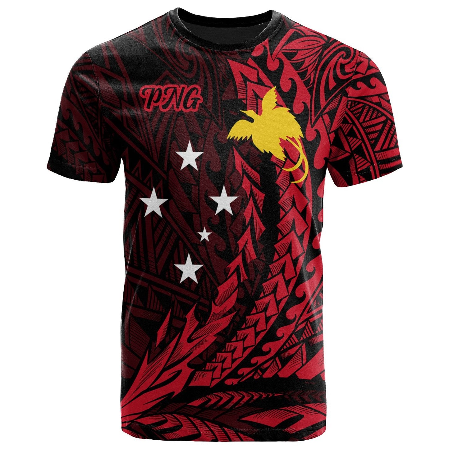 Papua New Guinea T - Shirt - Wings Style