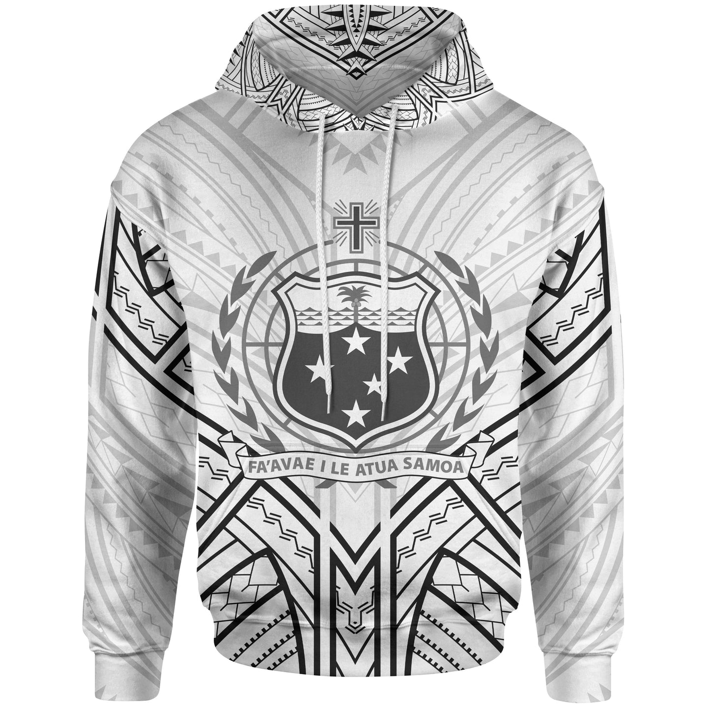 Samoa Hoodie Samoa Seal Tribal Patterns