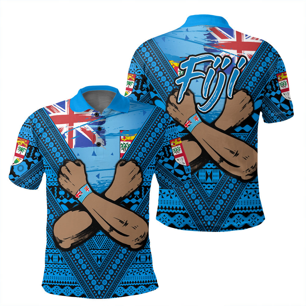 Fiji Bula Flag Polo Shirt