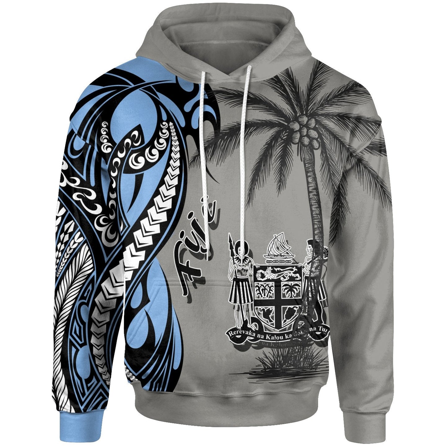 Fiji Hoodie Classical Coconut Tree