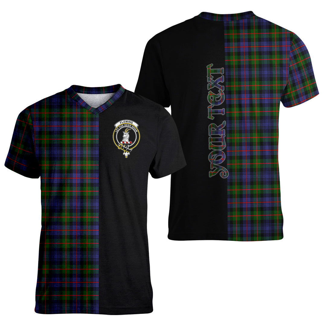 Printivon Fleming Tartan Personalize Half T shirt