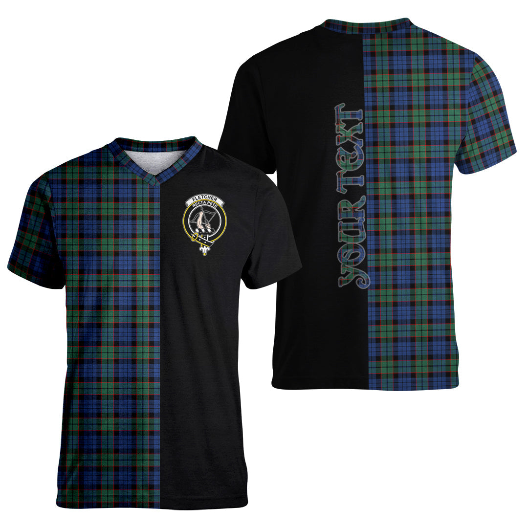 Printivon Fletcher Ancient Tartan Personalize Half T shirt