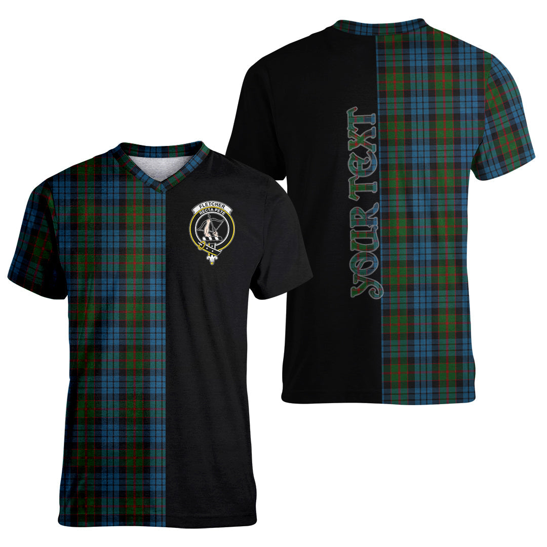 Printivon Fletcher of Dunans Tartan Personalize Half T shirt