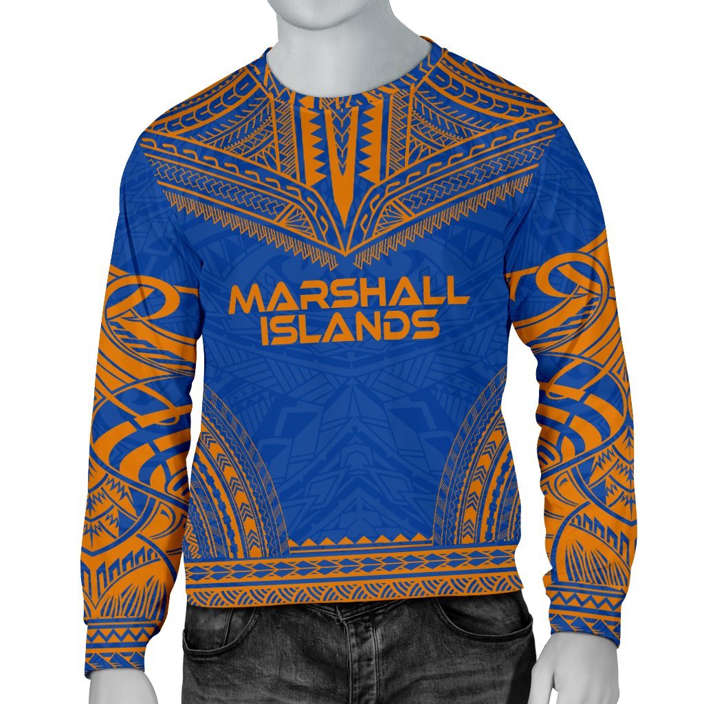 Marshall Islands Sweater Polynesian Chief Flag Version