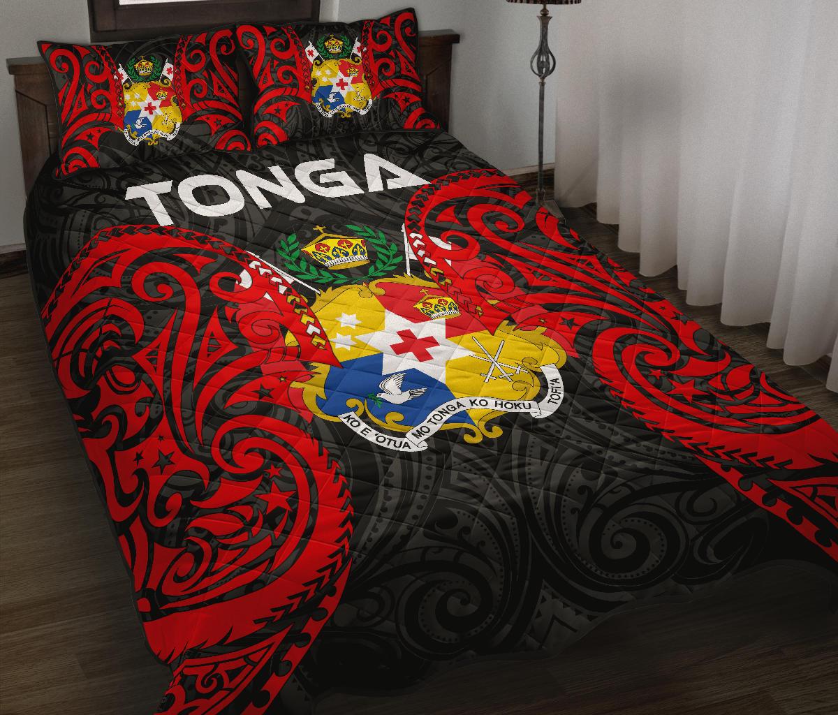 Tonga Polynesian Quilt Bed Set Tongan Spirit