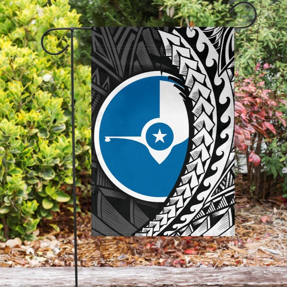 Yap State Flag Wings Style Polynesian Pattern Garden Flag