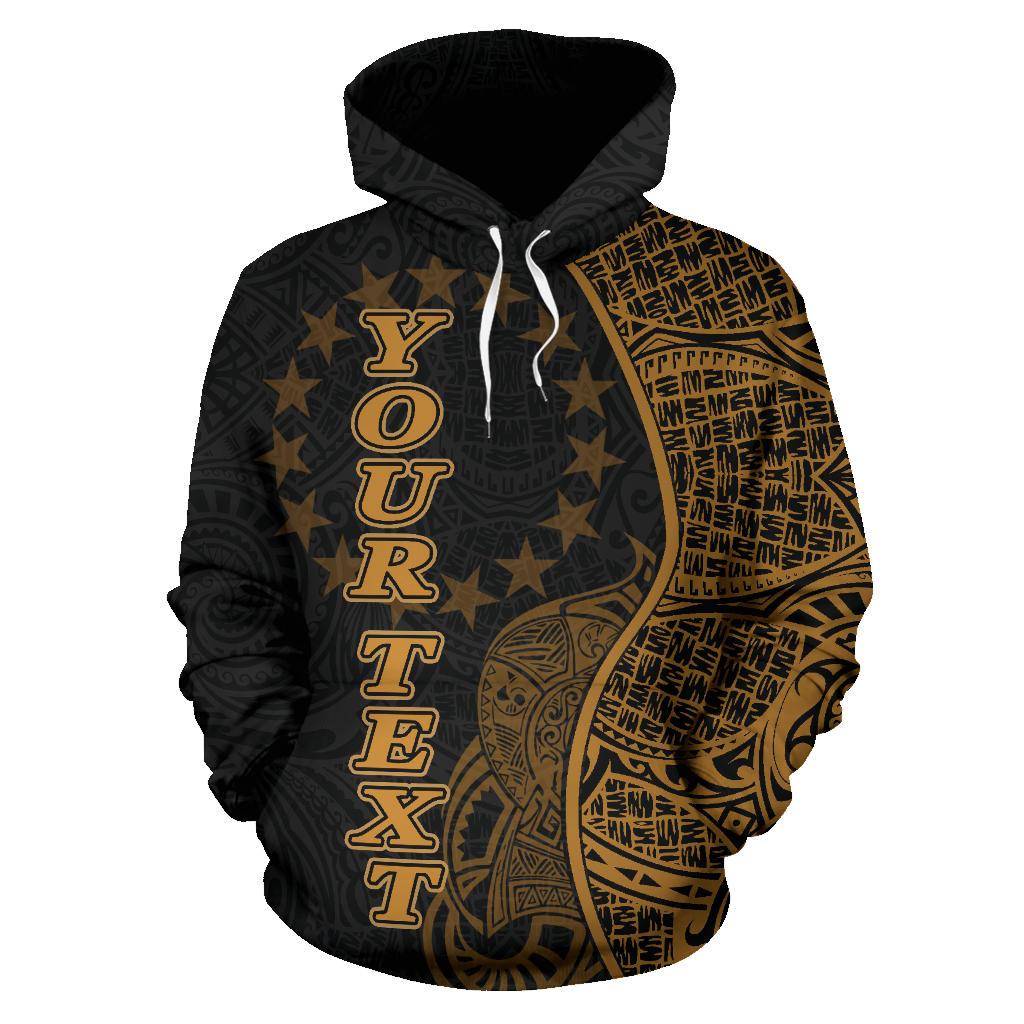 Cook Islands Polynesian Hoodie Coconut Gold
