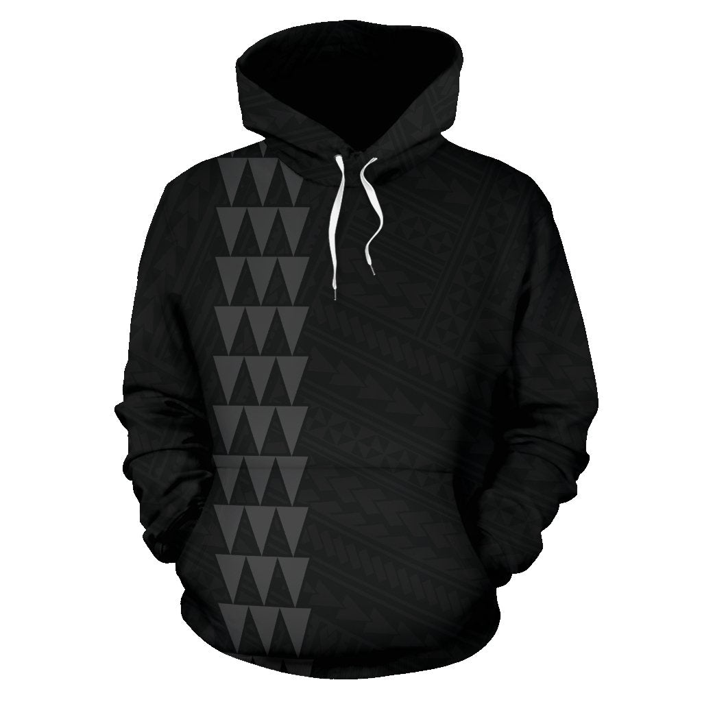 Hawaii Kakau Polynesian Gray Hammerhead Shark Hoodie