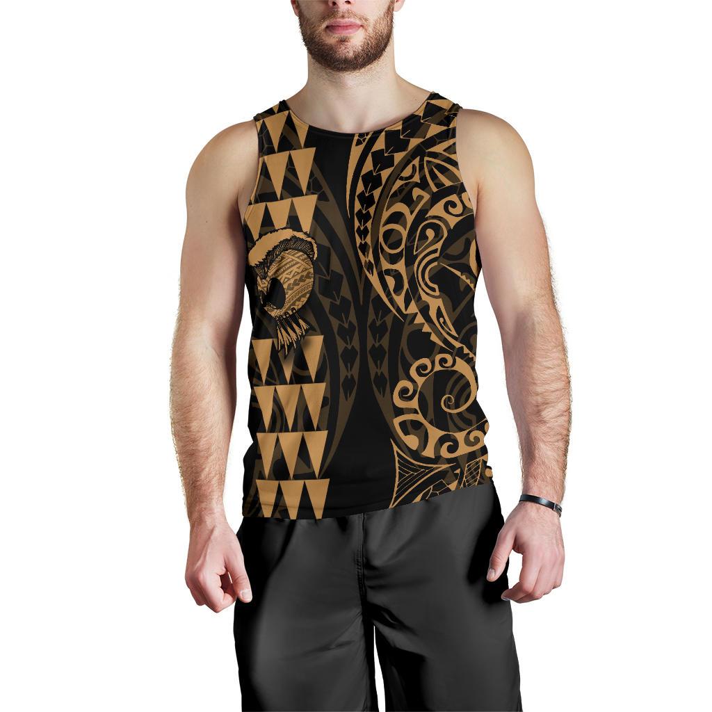 Hawaii Warrior Men's Tank Top Gold