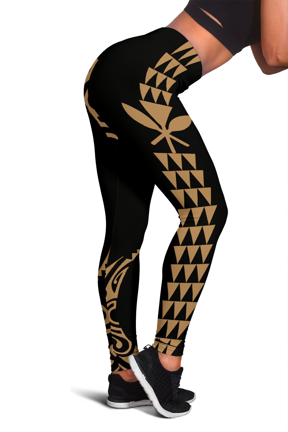 Kanaka Gold Polynesian Women's Leggings