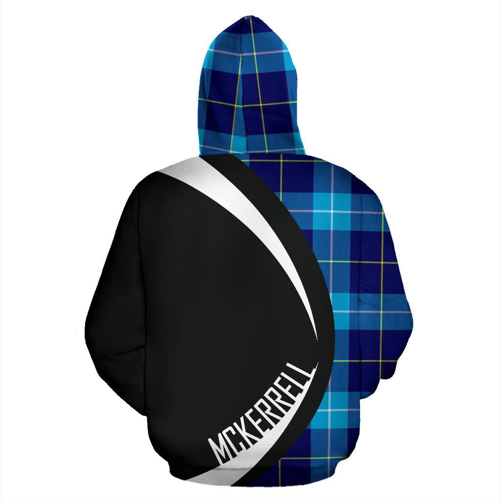 Printivon Mckerrell Tartan Crest Hoodie Circle Style