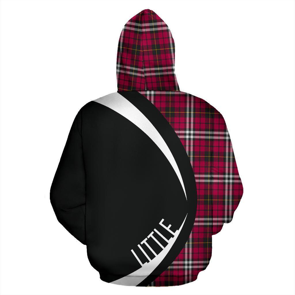 Printivon Little Tartan Crest Hoodie Circle Style