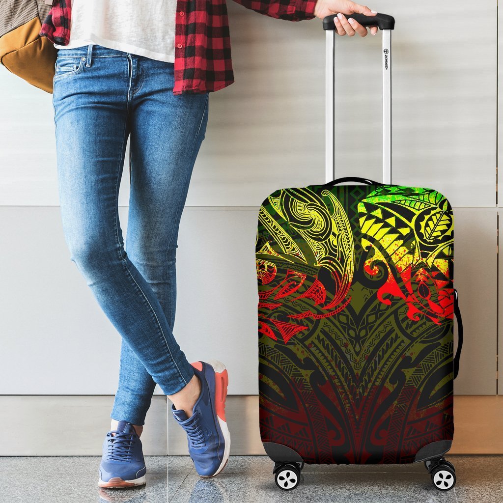 New Zealand Luggage Covers, Maori Polynesian Tattoo Reggage
