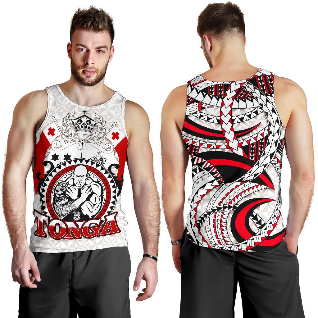 Tonga Polynesian Men Tank Top Tonga Power