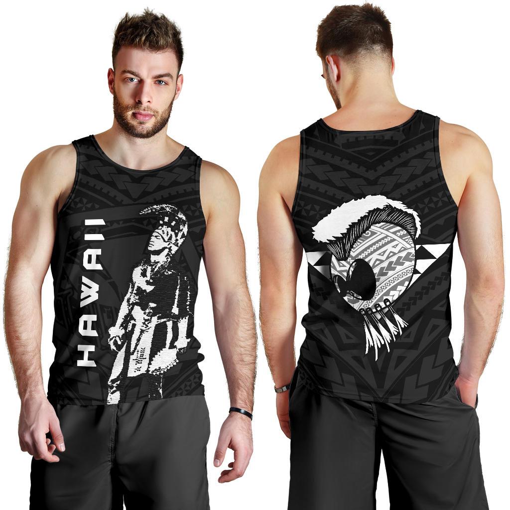 Hawaii Helmet Polynesian Kanaka Warrior Men's Tank Top