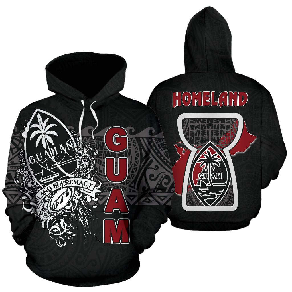 Guam Polynesian Hoodie Guaman Homeland