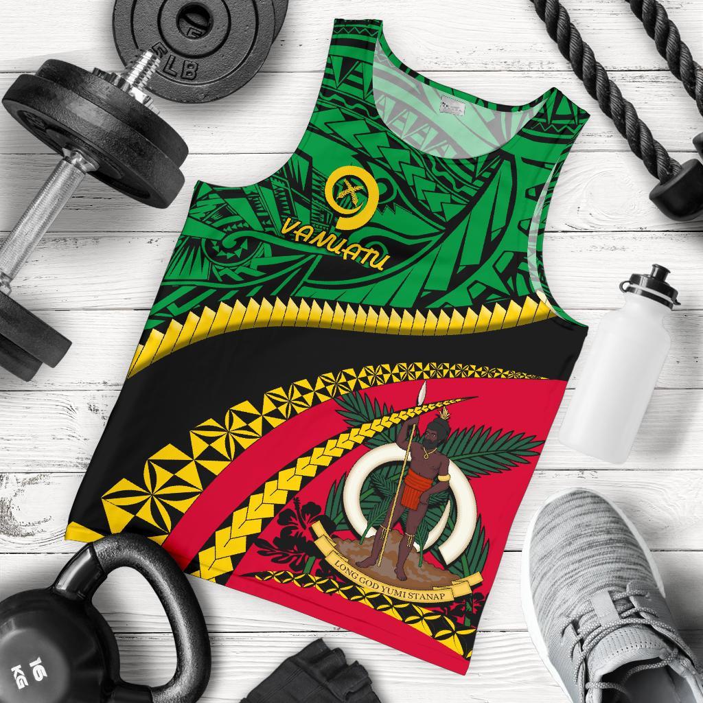 Vanuatu Men Tank Top Road To Hometown