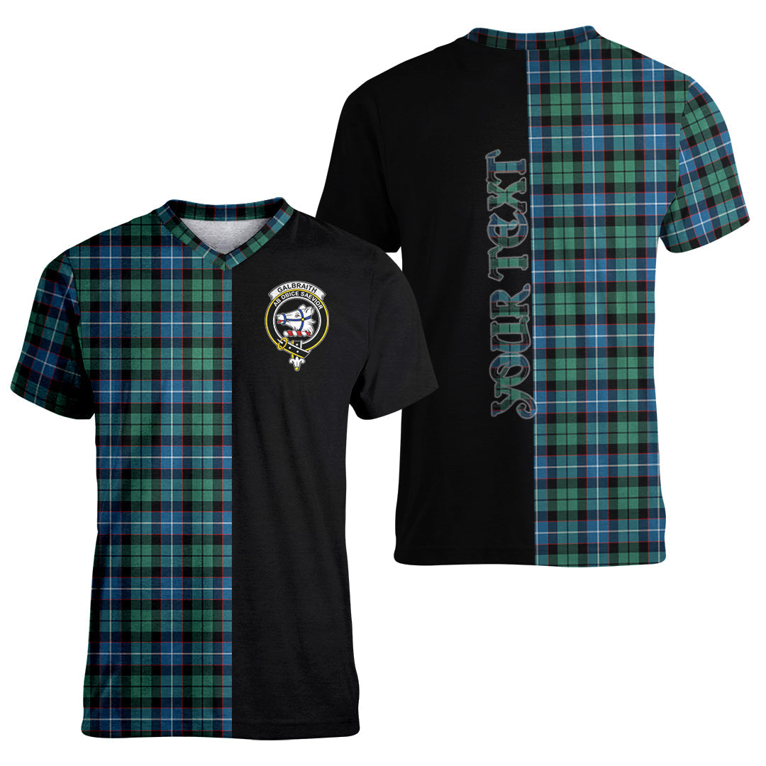 Printivon Galbraith Ancient Tartan Personalize Half T shirt